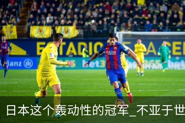 日本这个轰动性的冠军 不亚于世界杯男足奇迹